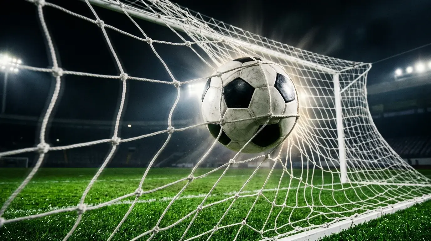 Estadísticas de goles over/under en el Brasileirão - balón de fútbol en la red